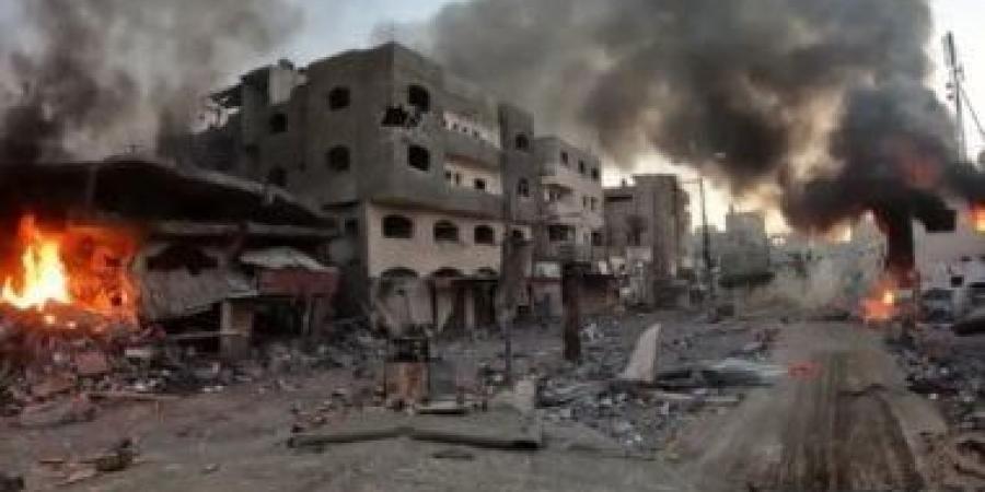 استشهاد 7 فلسطينيين فى قصف إسرائيلى على منازل ومدرسة بمدينة غزة - الكويت الاخباري
