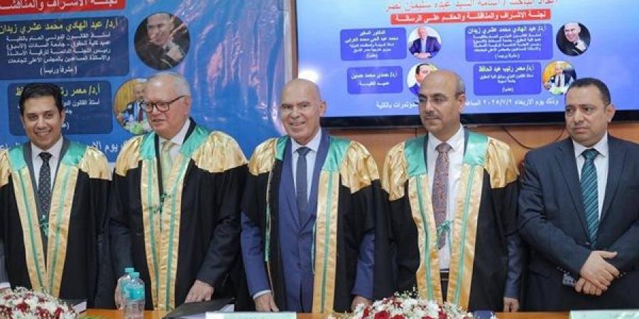 حصول العقيد أسامة نصرعلى الدكتوراه بمرتبة الشرف في القانون الدولى - الكويت الاخباري