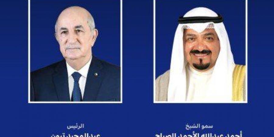 رئيس مجلس الوزراء الكويتي يهنئ الرئيس الجزائري بذكرى الاستقلال لبلاده - الكويت الاخباري