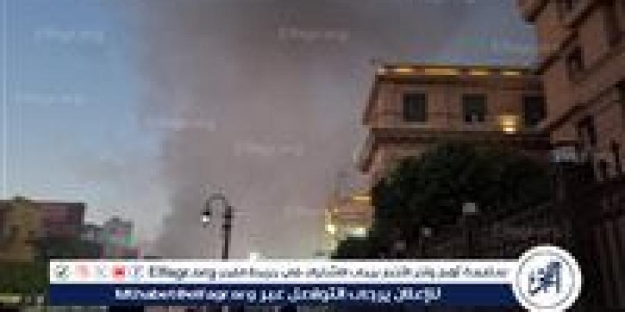 ماكينات الصراف تتوقف عن العمل.. الاتصالات تتأثر بحريق سنترال رمسيس - الكويت الاخباري