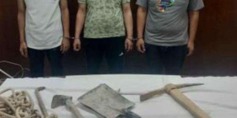 ضبط 3 أشخاص لتنقيبهم عن الآثار بالقاهرة - الكويت الاخباري