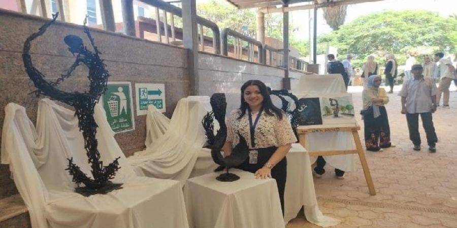«هانيا».. فتاة المحلة التي صنعت من الحديد فنًا ناطقًا بالجمال - الكويت الاخباري
