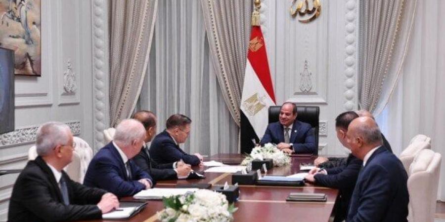 الرئيس السيسي يلتقي المدير العام لهيئة الطاقة النووية الروسية - الكويت الاخباري
