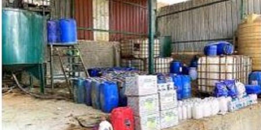 ضبط 35 طن منظفات مغشوشة داخل مصنع في أبو زعبل بالقليوبية - الكويت الاخباري
