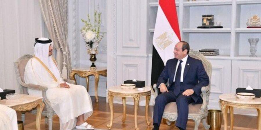 الرئيس السيسي ورئيس وزراء قطر يؤكدان رفضهما لإعادة احتلال غزة ومحاولات تهجير الفلسطينيين - الكويت الاخباري