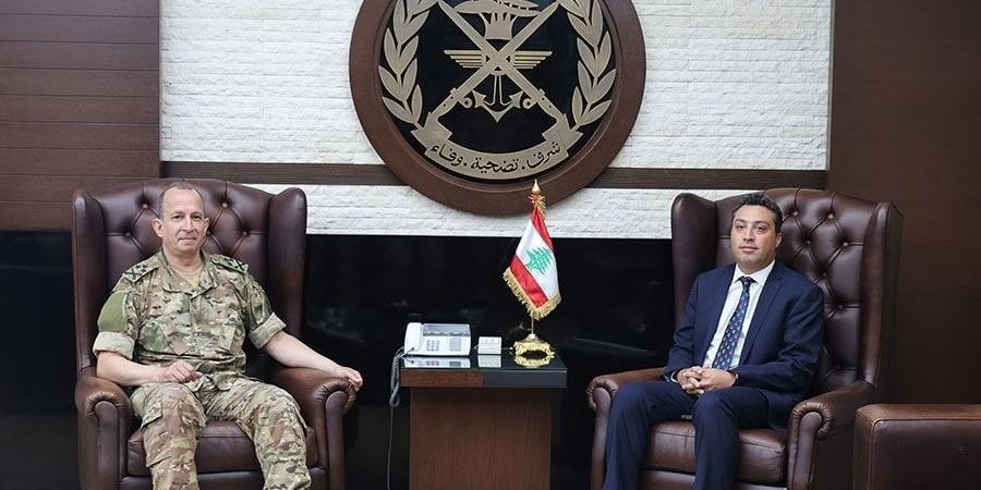 قائد الجيش اللبناني يبحث سبل التعاون مع اليونيفيل - الكويت الاخباري