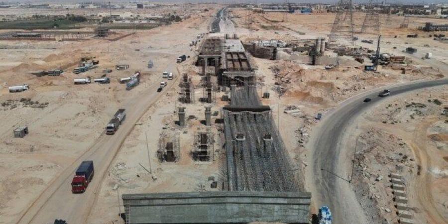 النقل: تقدم تنفيذ خط سكة حديد «الروبيكي - العاشر من رمضان - بلبيس» | صور وفيديو - الكويت الاخباري
