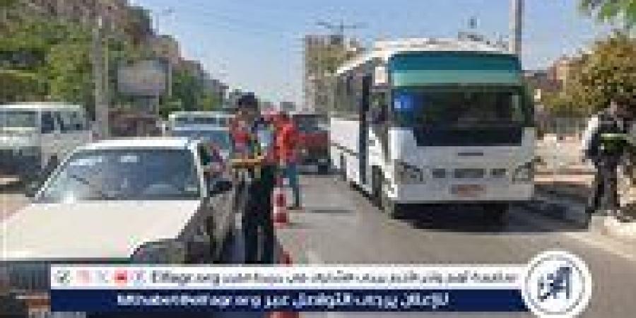 حملة مشتركة للكشف تعاطي المواد المخدرة والمخالفات المرورية بشارع الجيش بالمنصورة - الكويت الاخباري