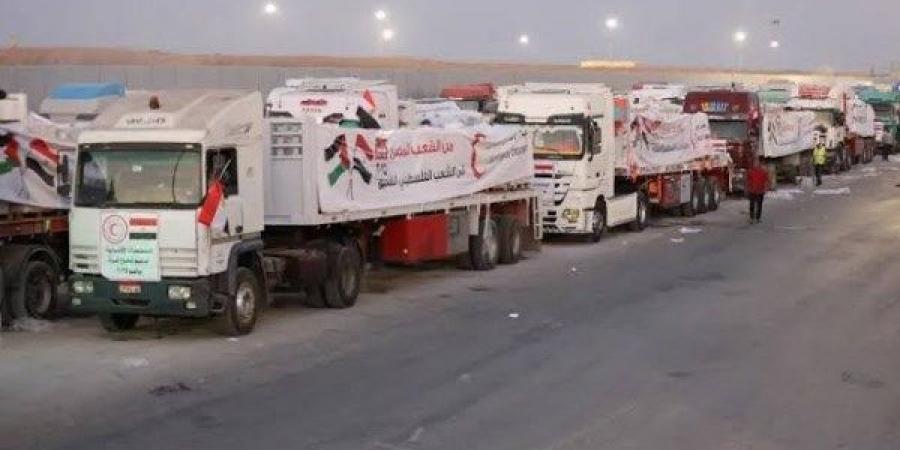 مصر تواصل إرسال قوافل «زاد العزة» إلى غزة عبر كرم أبو سالم.. تفاصيل - الكويت الاخباري